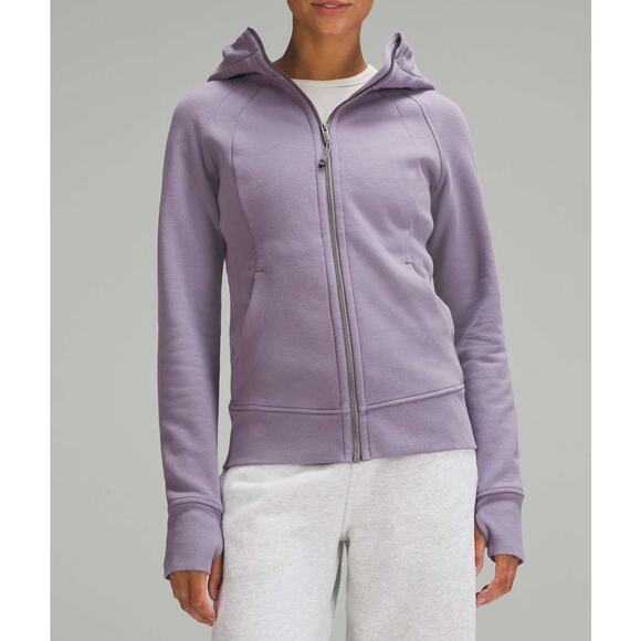 Lululemon Scuba Full Zip Hoodie Sweatshirt Purple Ash 6 - Picture 1 of 9